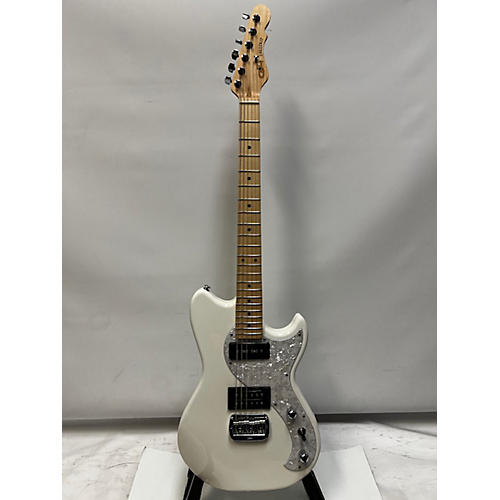 G&L Used G&L Fullerton Deluxe Fallout Alpine White Solid Body Electric Guitar Alpine White