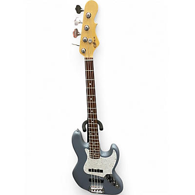 Used G&L Fullerton Deluxe JB Pearl Gray Satin Electric Bass Guitar