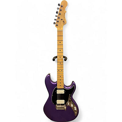 G&L Used G&L Fullerton Deluxe SKYHAWK HH Plum Metallic Solid Body Electric Guitar