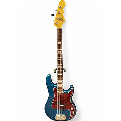 Used G&L LB-100 Ocean Turquoise Electric Bass Guitar