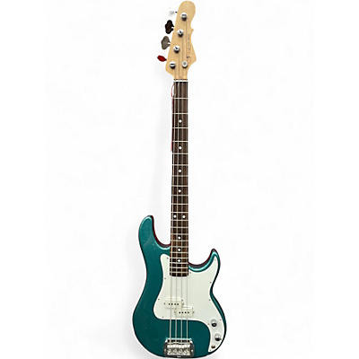 Used G&L LB100 FULLERTON STANDARD Blue Electric Bass Guitar