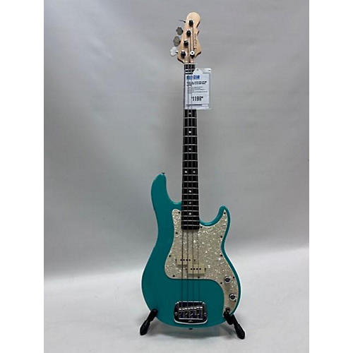 G&L Used G&L LB100 Fullerton Turquoise Electric Bass Guitar Turquoise