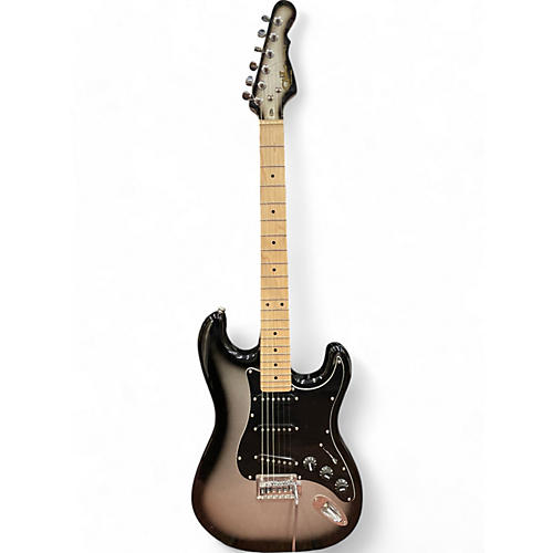 Used G&L Legacy Black and Silver Solid Body Electric Guitar Black and Silver