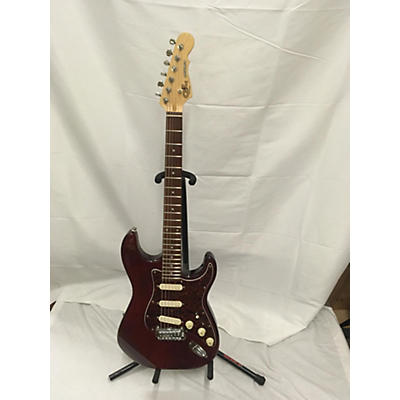 G&L Used G&L Legacy Burgundy Solid Body Electric Guitar