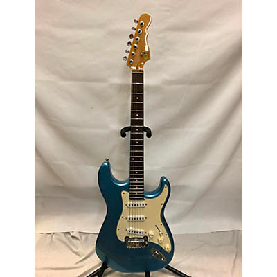 G&L Used G&L Legacy LT Blue Solid Body Electric Guitar