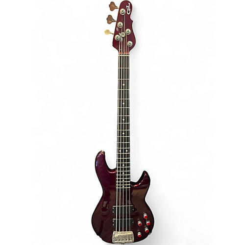 Used G&L M2500 RUBY RED METALLIC Electric Bass Guitar RUBY RED METALLIC