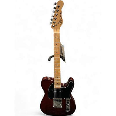 Used G&L Placentia Series ASAT Classic Burgundy Solid Body Electric Guitar