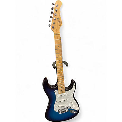 Used G&L S500 Blue to Black Fade Solid Body Electric Guitar