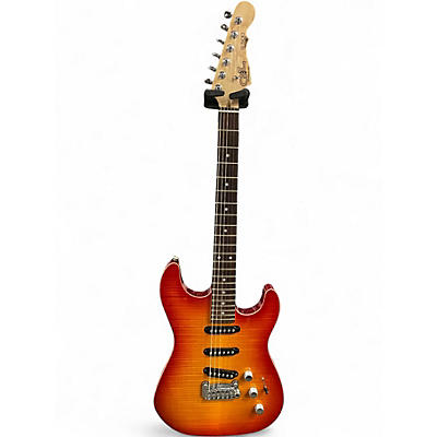 Used G&L S500 Deluxe 2 Color Sunburst Solid Body Electric Guitar