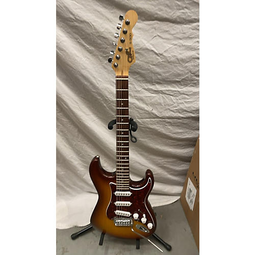 G&L Used G&L S500 Fullerton Deluxe 2 Color Sunburst Solid Body Electric Guitar 2 Color Sunburst