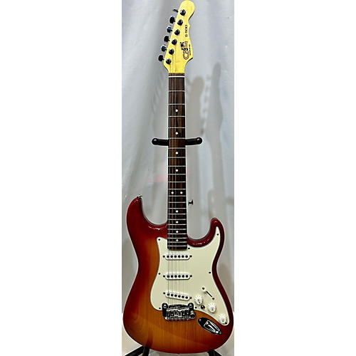 G&L Used G&L S500 Fullerton Deluxe 2 Color Sunburst Solid Body Electric Guitar 2 Color Sunburst