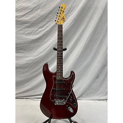 G&L Used G&L S500 Red Solid Body Electric Guitar