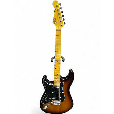 Used G&L S500 Tribute Series 2 Tone Sunburst Solid Body Electric Guitar