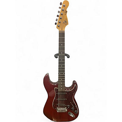 Used G&L S500 Tribute Series Burgundy Solid Body Electric Guitar