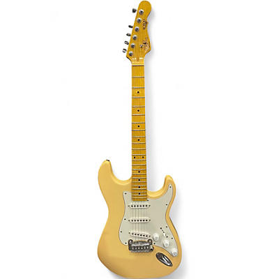 Used G&L S500 Tribute Series Buttercream Solid Body Electric Guitar