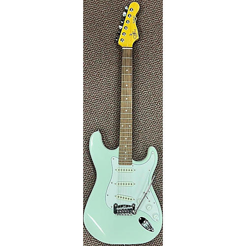 G&L Used G&L S500 Tribute Series Sonic Blue Solid Body Electric Guitar Sonic Blue