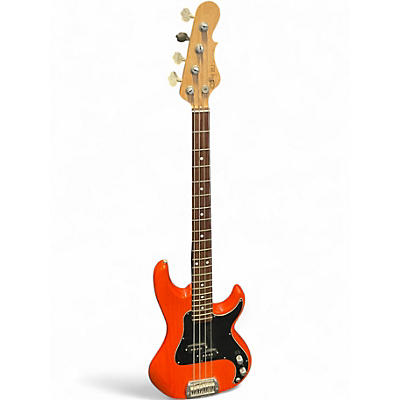Used G&L SB1 Trans Orange Electric Bass Guitar