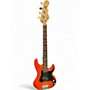 Used G&L SB1 Trans Orange Electric Bass Guitar Trans Orange