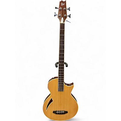 Used G&L TL4 Natural Acoustic Bass Guitar