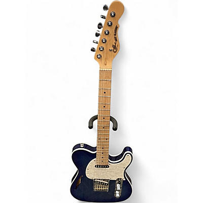 Used G&L Tribute ASAT Classic Bright Blue Burst Solid Body Electric Guitar