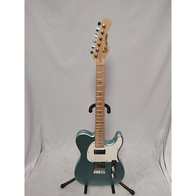 G&L Used G&L Tribute ASAT Classic Metallic Aqua Marine Solid Body Electric Guitar