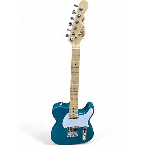 Used G&L Tribute ASAT Classic TEAL Solid Body Electric Guitar TEAL