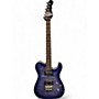 Used G&L Used G&L Tribute ASAT Deluxe bright blue burst Solid Body Electric Guitar bright blue burst