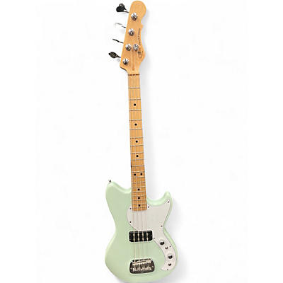 Used G&L Tribute Fallout Bass Surf Green Electric Bass Guitar