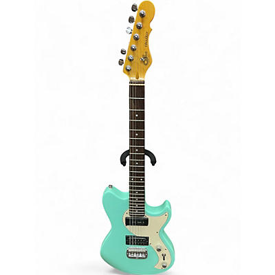 Used G&L Tribute Fallout Seafoam Green Solid Body Electric Guitar