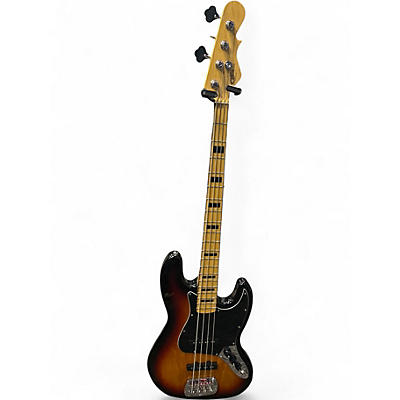 Used G&L Tribute JB 2 Color Sunburst Electric Bass Guitar