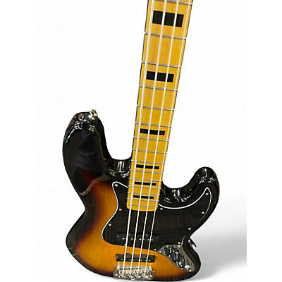 Used G&L Tribute JB 3 Color Sunburst Electric Bass Guitar