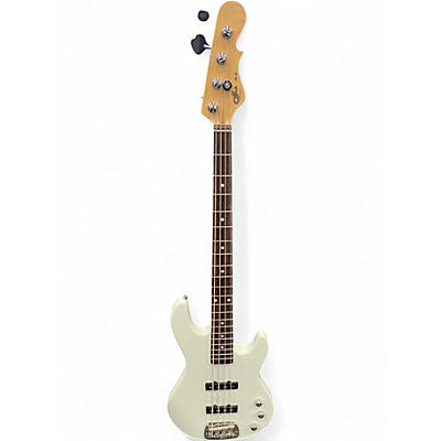 Used G&L Tribute JB2 Alpine White Electric Bass Guitar