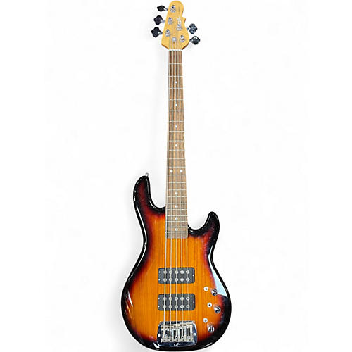 Used G&L Tribute L2500 5 String 2 Color Sunburst Electric Bass Guitar 2 Color Sunburst