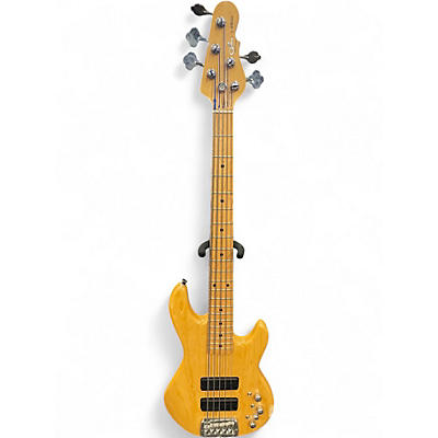 Used G&L Tribute L2500 5 String Natural Electric Bass Guitar