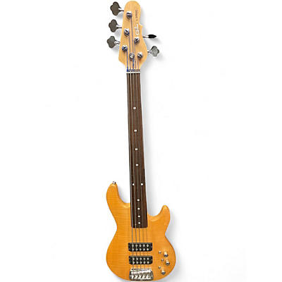 Used G&L Tribute L2500 5 String Natural Electric Bass Guitar