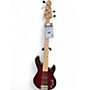 Used G&L Tribute L2500 5 String Red Electric Bass Guitar Red