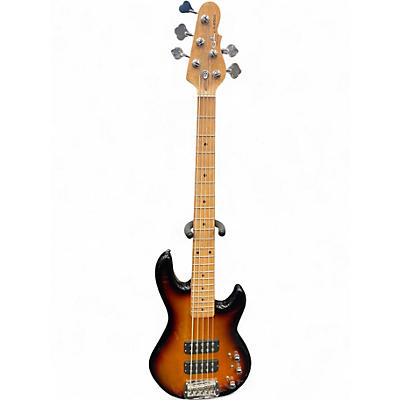 Used G&L Tribute L2500 5 String Sunburst Electric Bass Guitar