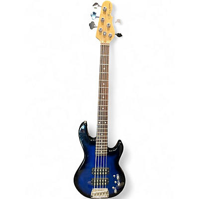 Used G&L Tribute L2500 Blue Electric Bass Guitar