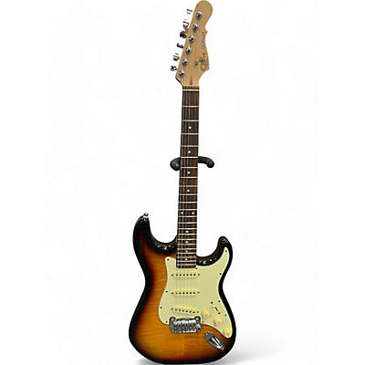 G&L Used G&L Tribute Legacy 3 Color Sunburst Solid Body Electric Guitar