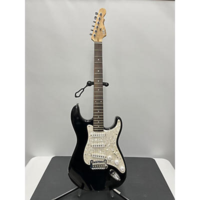 G&L Used G&L Tribute Legacy Black And White Solid Body Electric Guitar