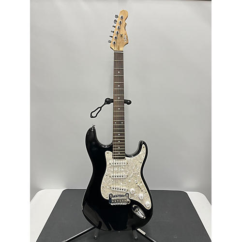 G&L Used G&L Tribute Legacy Black And White Solid Body Electric Guitar Black and White