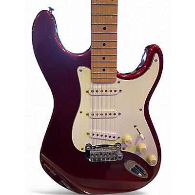 Used G&L Tribute Legacy Candy Apple Red Solid Body Electric Guitar