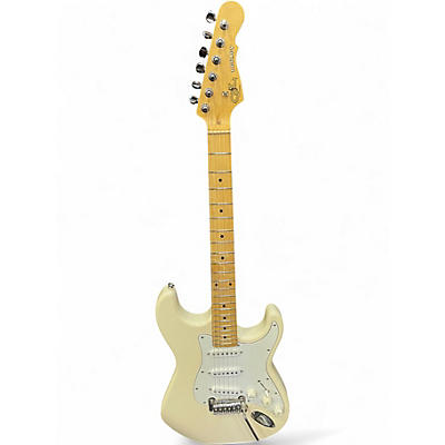 Used G&L Tribute Legacy Cream Solid Body Electric Guitar