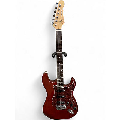 Used G&L Tribute Legacy Dark Cherry Burst Solid Body Electric Guitar