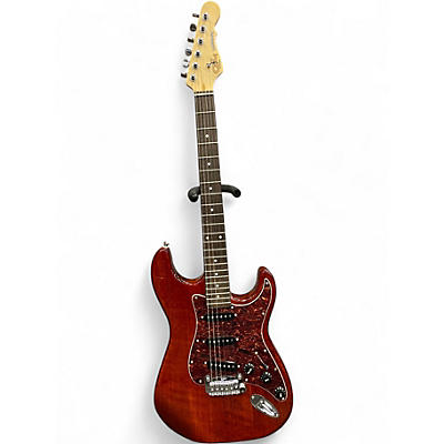 Used G&L Tribute Legacy MAROON Solid Body Electric Guitar