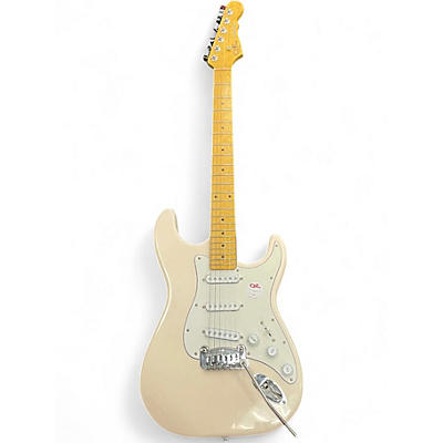Used G&L Tribute Legacy Olympic White Solid Body Electric Guitar