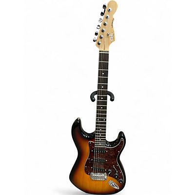 Used G&L Tribute Legacy Sunburst Solid Body Electric Guitar