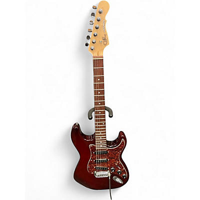 Used G&L Tribute Legacy Wine Red Solid Body Electric Guitar