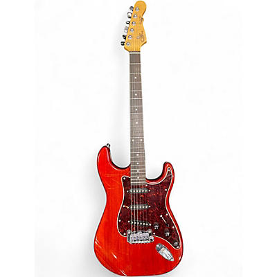 Used G&L Tribute S-500 Cherry Solid Body Electric Guitar