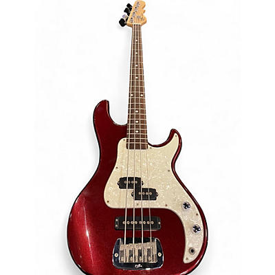 Used G&L Tribute SB2 Candy Apple Red Electric Bass Guitar